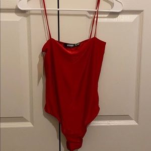 Red bodysuit new with tags